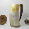 Viking Drinking Horn Mug - White Color