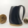 Viking Drinking Horn Mug - Black Color