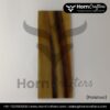 Buffalo Horn Plates - Full Line Color Polished