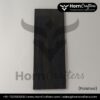Buffalo Horn Plates - Color No. 5 (Dark Brown) Polished