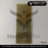 Buffalo Horn Plates - Plain Color (Afri)