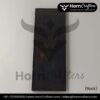 Buffalo Horn Plates - Natural Texture Black Color