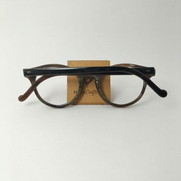 Horn Frame Glasses Back