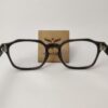 Horn rimmed glasses in brown color