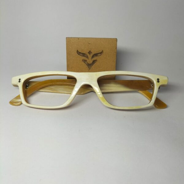 White Buffs Glasses