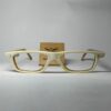 White Buffs Glasses