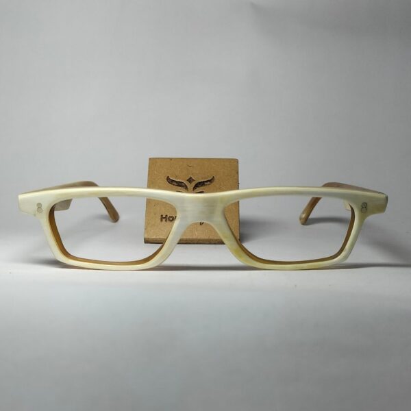 White Buffs Glasses