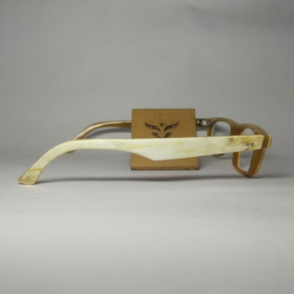 White Buffs Glasses