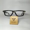 horn rimmed reading glasses