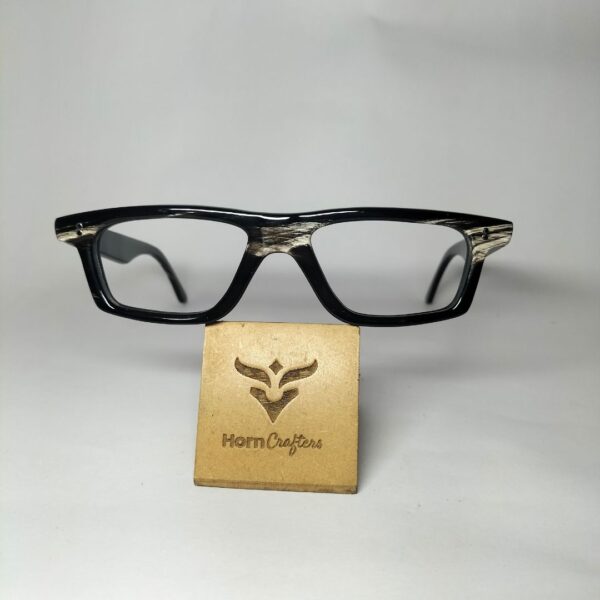 horn rimmed reading glasses