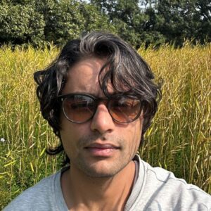 Our client wearing his Personalized Sunglasses
