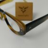 horn rimmed designer glasses