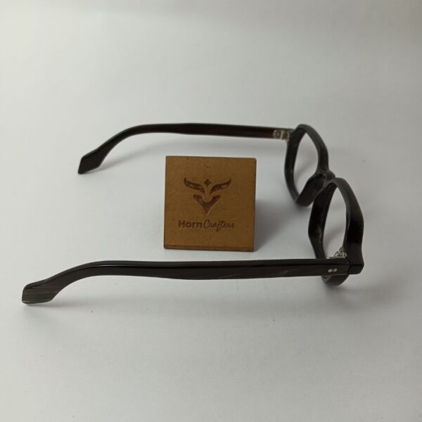 Genuine horn rimmed kids prescription glasses